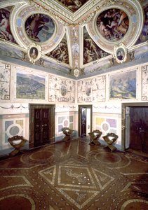 サラディコジモIの眺め、1556 作： Giorgio Vasari